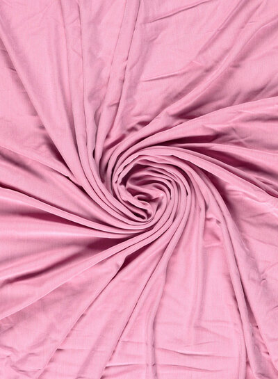 pink sandwashed viscose jersey