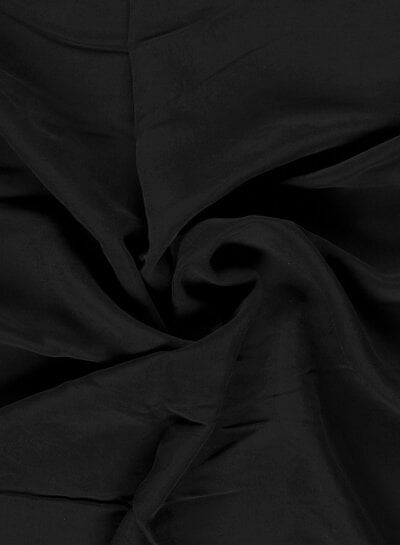 black - sandwashed viscose