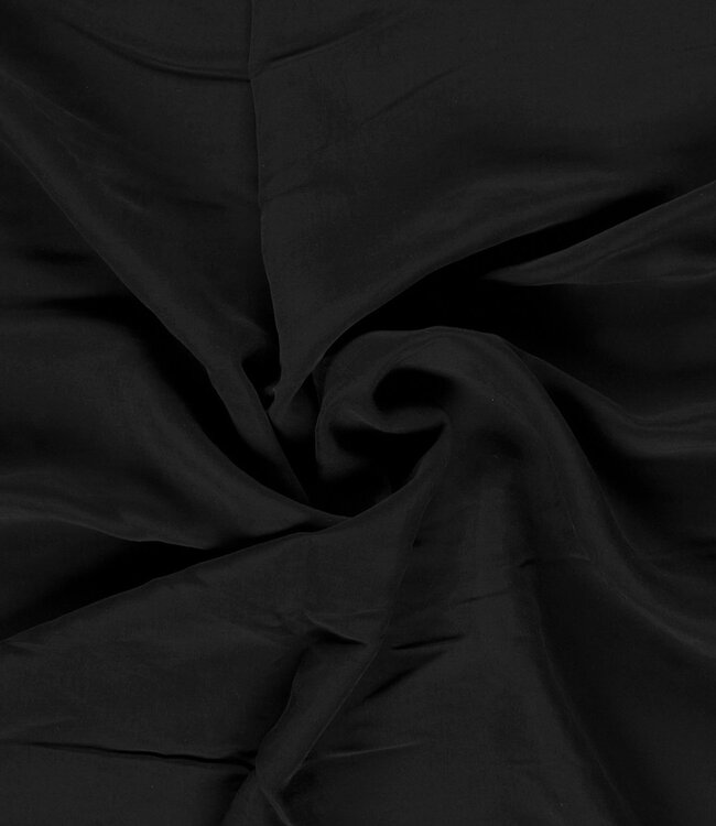 zwart - sandwashed viscose