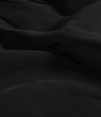 zwart - sandwashed viscose