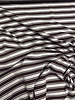 bruin dubbele streepjes - tricot