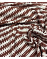 cognac double stripes - jersey