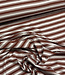 cognac dubbele streepjes - tricot
