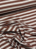 cognac dubbele streepjes - tricot