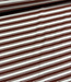 cognac dubbele streepjes - tricot