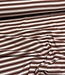 cognac dubbele streepjes - tricot