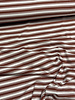 cognac double stripes - jersey