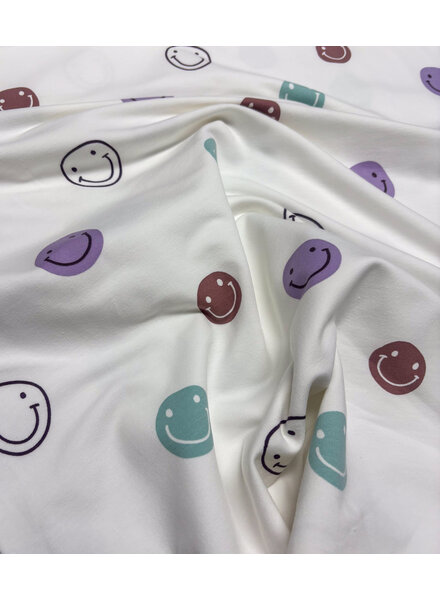 wit smileys - french terry