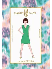 Maison Fauve The Petula Dress - sewing pattern - English and French instructions