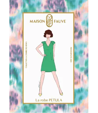 Maison Fauve La Robe PETULA - naaipatroon - Engels en franse instructies