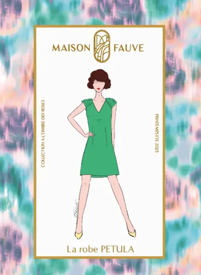 Maison Fauve The Petula Dress - sewing pattern - English and French instructions