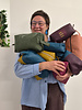 Madeline Patterns Boxy Buddies naaipakket - Midnight Plum