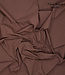 Fibremood bruin  - poplin stonewashed katoen - Kiri FM