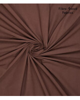 Fibremood bruin  - poplin stonewashed katoen - Kiri FM