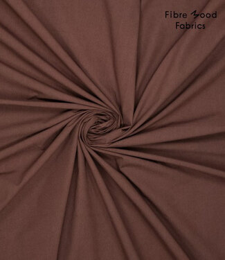 Fibremood brown - poplin stonewashed cotton - Kiri FM