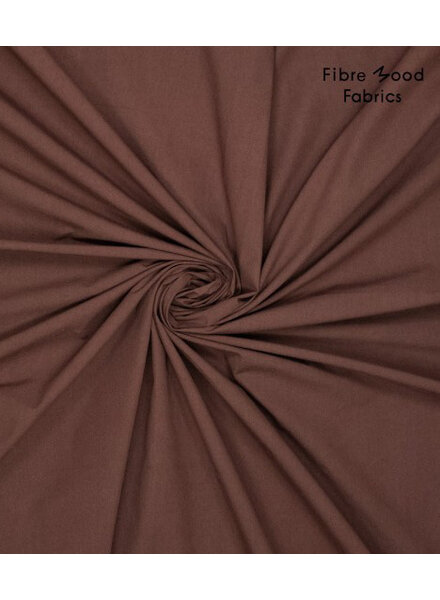 Fibremood brown - poplin stonewashed cotton - Kiri FM