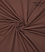 Fibremood bruin  - poplin stonewashed katoen - Kiri FM
