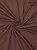 Fibremood bruin  - poplin stonewashed katoen - Kiri FM