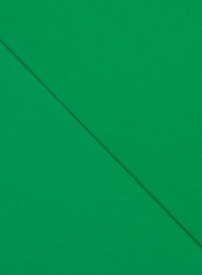 Fibremood grasgroen  - poplin stonewashed katoen - Elinor FM
