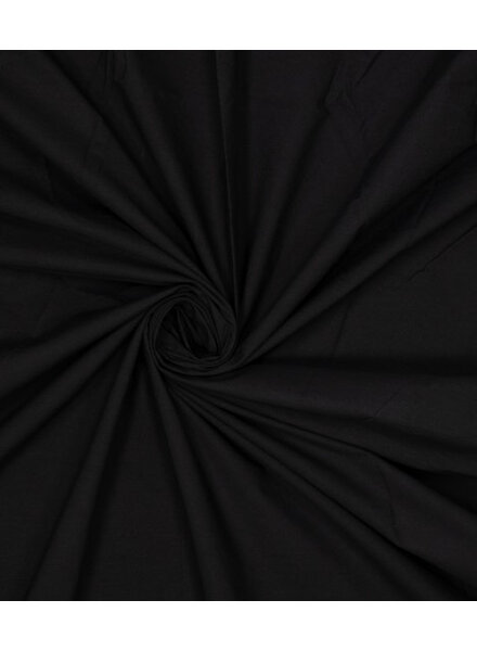 Fibremood black - poplin stonewashed cotton - Elinor FM