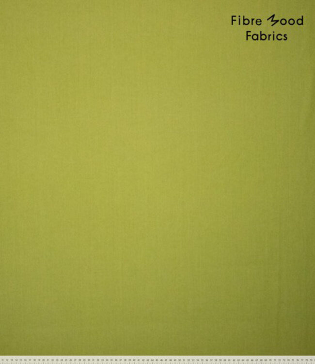 Fibremood groen  - poplin stonewashed katoen - Elinor FM