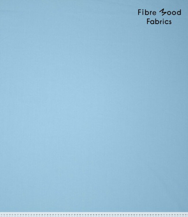 Fibremood lichtblauw  - poplin stonewashed katoen