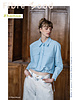 Fibremood light blue - poplin stonewashed cotton