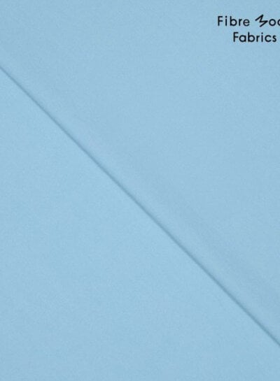 Fibremood lichtblauw  - poplin stonewashed katoen