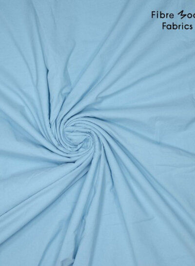 Fibremood light blue - poplin stonewashed cotton