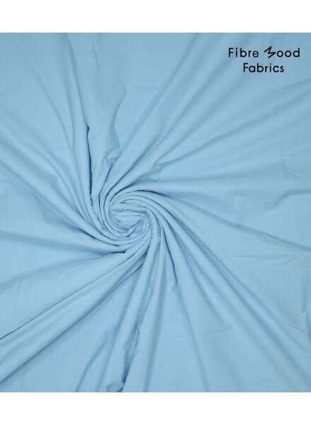 Fibremood light blue - poplin stonewashed cotton