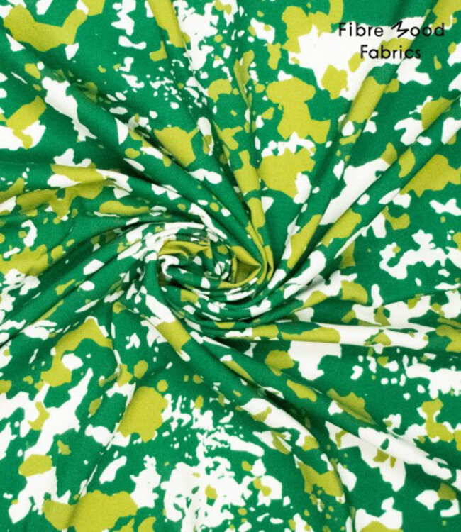 Fibremood PRE ORDER green print - viscose - Mina