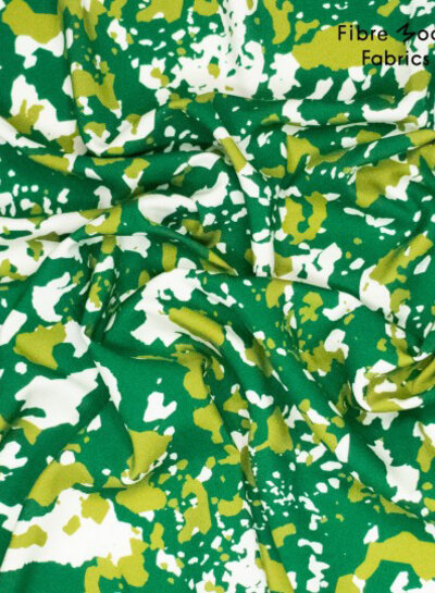 Fibremood PRE  ORDER groene print - viscose - Mina