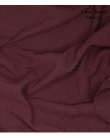 Fibremood PRE ORDER donker bordeaux - tetra / double gauze - STORM