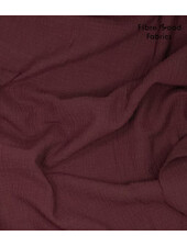 Fibremood PRE ORDER donker bordeaux - tetra / double gauze - STORM