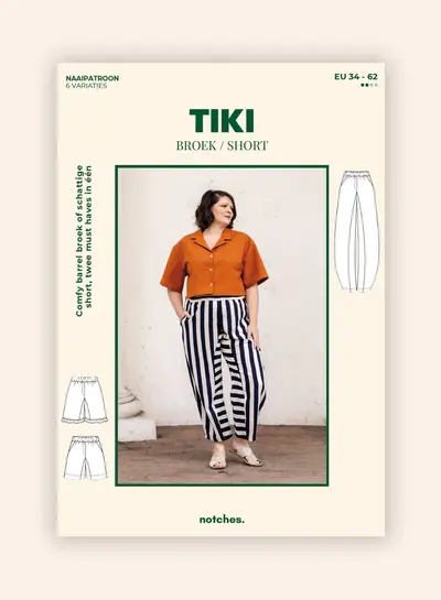 Notches TIki Broek / Short - papieren patroon
