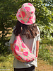 melons on pink - soepele canvas