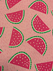 melons on pink - soepele canvas