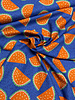 melons on blue  - soepele canvas