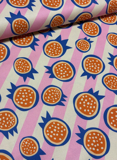 pomegranate - supple canvas