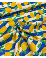 lemons and stripes - soepele canvas