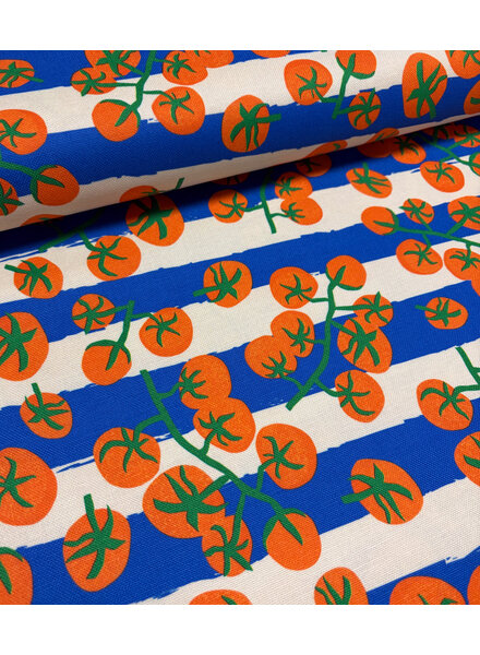 tomatoes and stripes - supple canvas