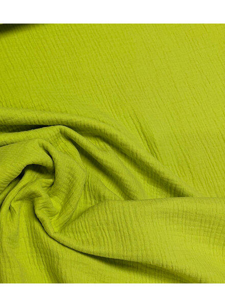 lime green - tetre / double gauze