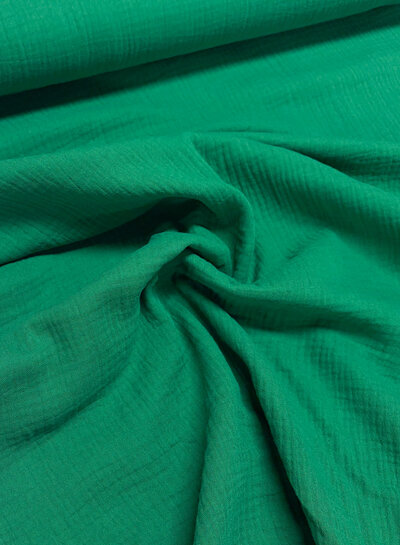 emerald green - tetre / double gauze