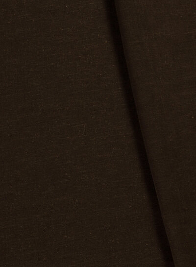 Madeline dark brown - linen cotton blend