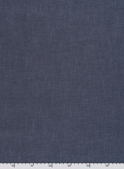 Madeline steel blue - linen cotton blend