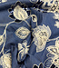 pailletten en broderie - soepelvallende denim katoen