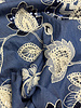 sequins and embroidery - flowing denim cotton