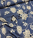 pailletten en broderie - soepelvallende denim katoen