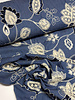 sequins and embroidery - flowing denim cotton