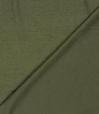 khaki terry crepe